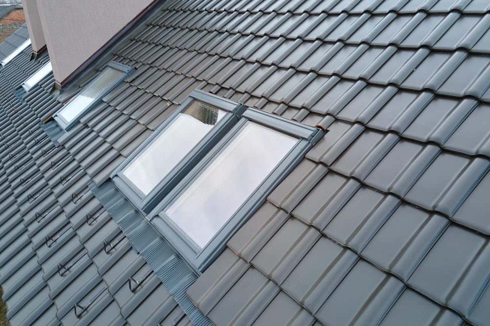 Installation de fenêtres de toit Velux